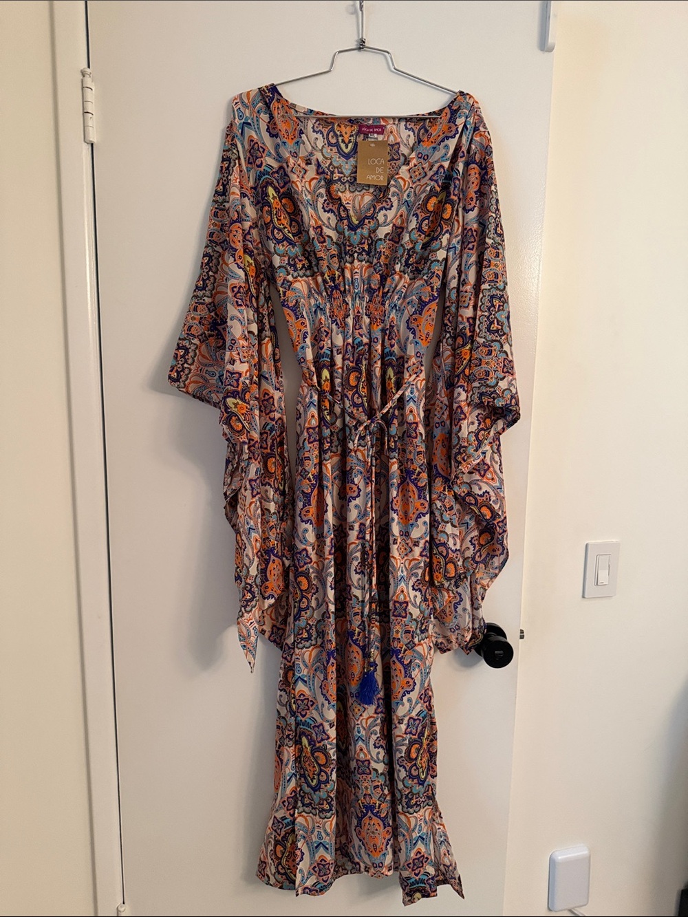 Paisley long dress